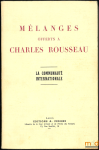 Mélanges offerts à Charles Rousseau vignette
