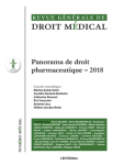 2018 n° spécial - 2018 - Panorama de droit pharmaceutique - 2018 vignette