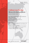 Uniform Law Review vignette