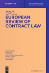 ERCL : European Review of Contract Law vignette
