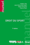 Droit du sport. 7e édition vignette