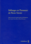 Mélanges en l'honneur de Pierre Tercier vignette