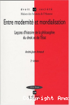 Entre modernité et mondialisation vignette