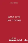 Droit civil, les choses vignette