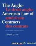 Le droit anglo-américain des contrats vignette