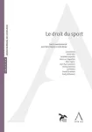 Le droit du sport vignette