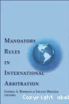 Mandatory Rules in International Arbitration vignette